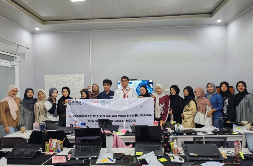  Universitas Telkom Perkuat Komunikasi Dialogis Berbasis Media Sosial di Bandar Lampung