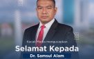 Dr. Samsul Alam resmi menjabat Sekretaris SHMI Kota Bandung