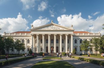 Ilustrasi suasana kampus terkait dugaan kekerasan seksual di Universitas Padjadjaran
