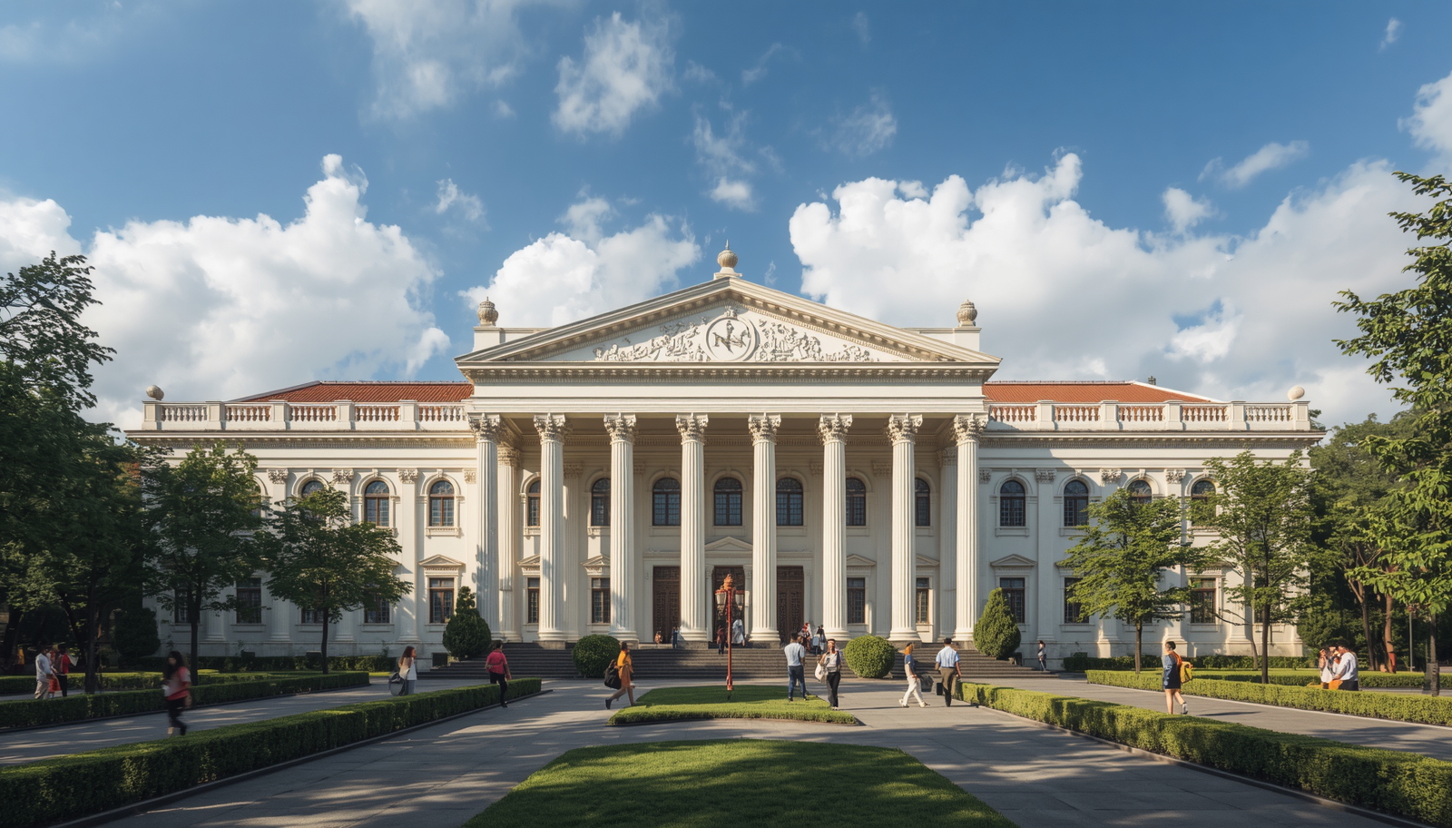 Ilustrasi suasana kampus terkait dugaan kekerasan seksual di Universitas Padjadjaran