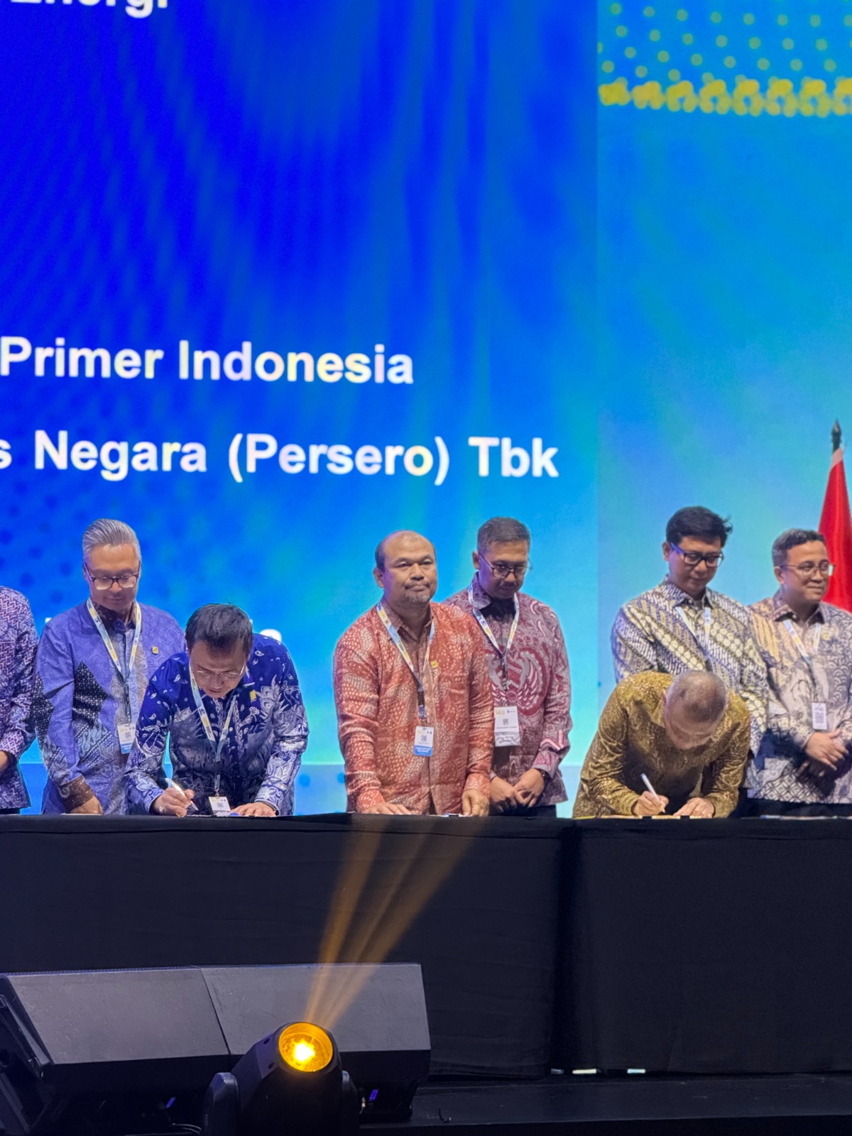 Penandatanganan kerja sama gas Pertamina EP dan PHR di IPA Convex 2026