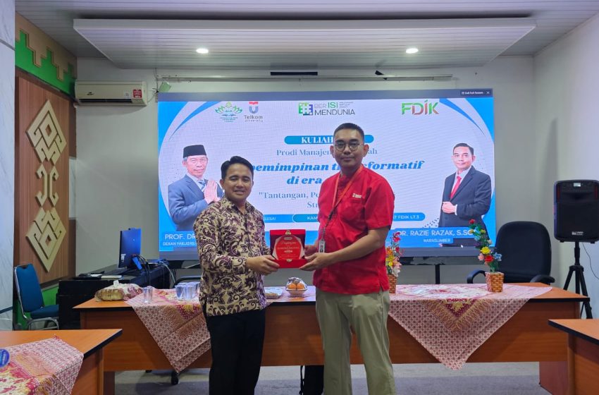  Dr. Razie Razak Bahas Kepemimpinan Transformasi Digital pada Visiting Lecturer UIN Raden Intan Lampung
