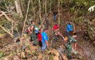 Pembangunan hunian sementara bagi korban gempa bumi di Kabupaten Sigi, Sulawesi Tengah, yang didampingi BNPB.