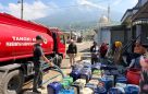 Distribusi bantuan air bersih kepada warga terdampak kekeringan di Banyumas, Purbalingga, dan Bondowoso berdasarkan laporan BNPB Juni 2026.