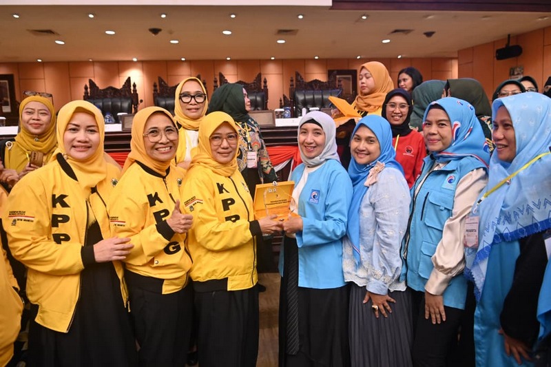 Kumalasari Kartini menyampaikan komitmen Partai Gelora dalam memperkuat kepemimpinan dan keterwakilan perempuan di ruang publik.