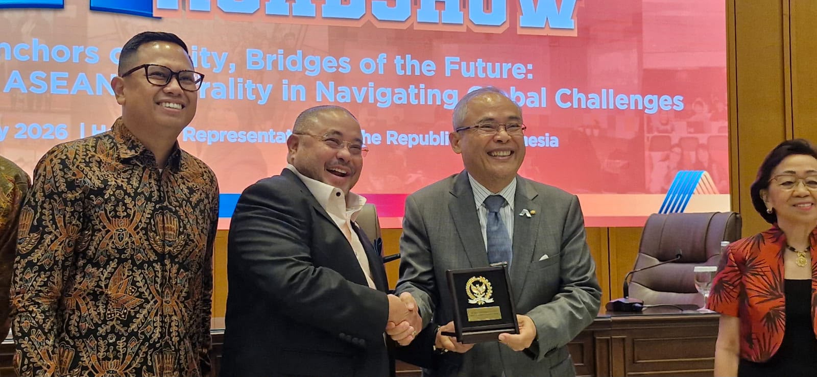 Aboe Bakar Alhabsyi menyampaikan pandangan dalam The 17th Meeting of the AIPA Caucus mengenai pembentukan ASEAN Digital Early Warning and Peacekeeping Framework.
