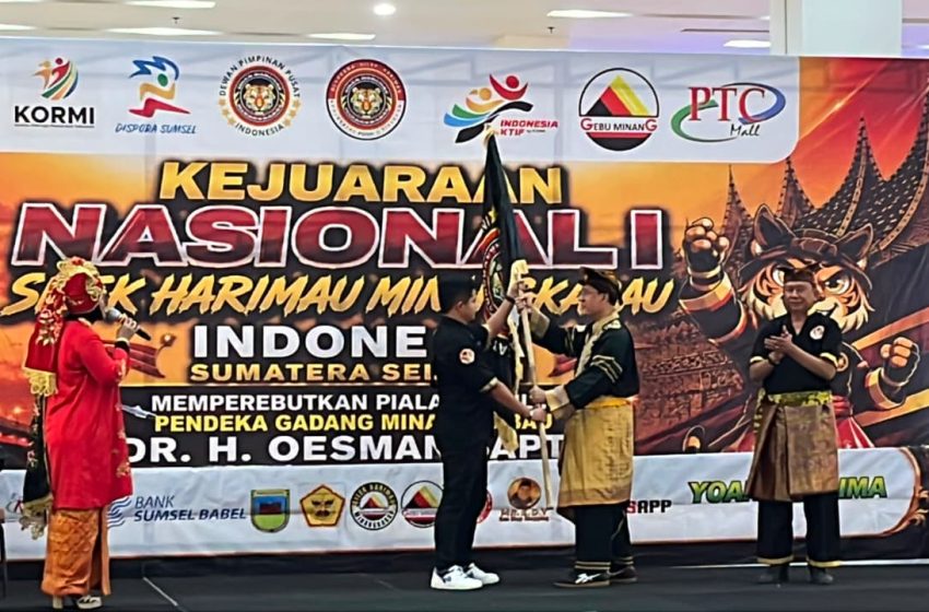  Silat Harimau Minangkabau Indonesia Gelar Kejurnas di Palembang, Diikuti 100 Pesilat dari 16 Provinsi Angkat Warisan Budaya Nusantara